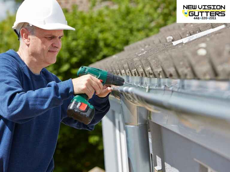 New Vison Gutters how to replace gutter